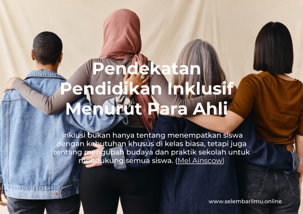 Modern social media marketing experts facebook post Konsep Pendidikan Inklusif: Pandangan Para Ahli dan Implikasinya - Selembar Ilmu