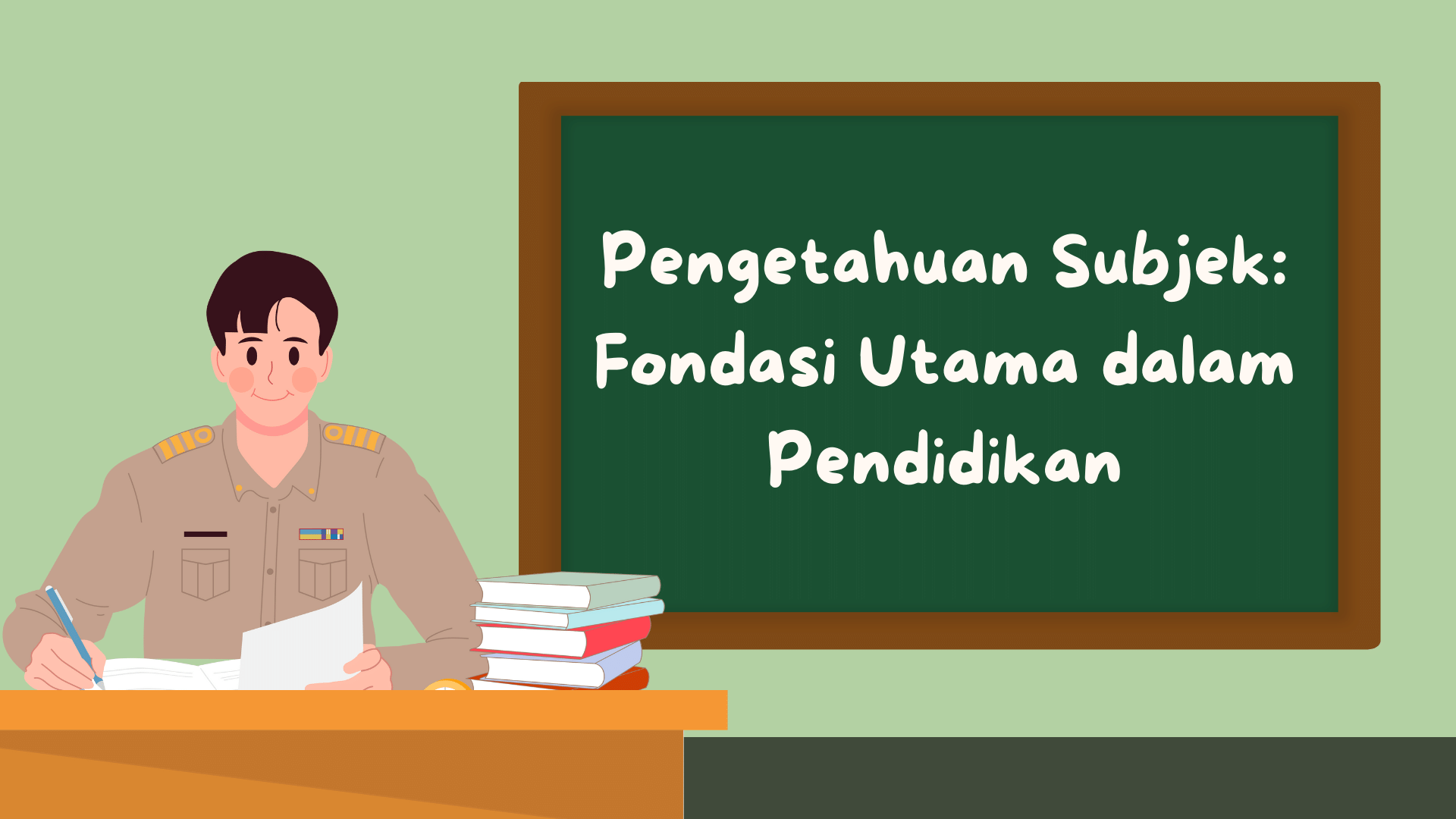 Pengetahuan Subjek: Fondasi Utama dalam Pendidikan